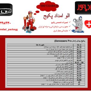 تعمیرات پکیج دیواری آبگرمکن دیواری