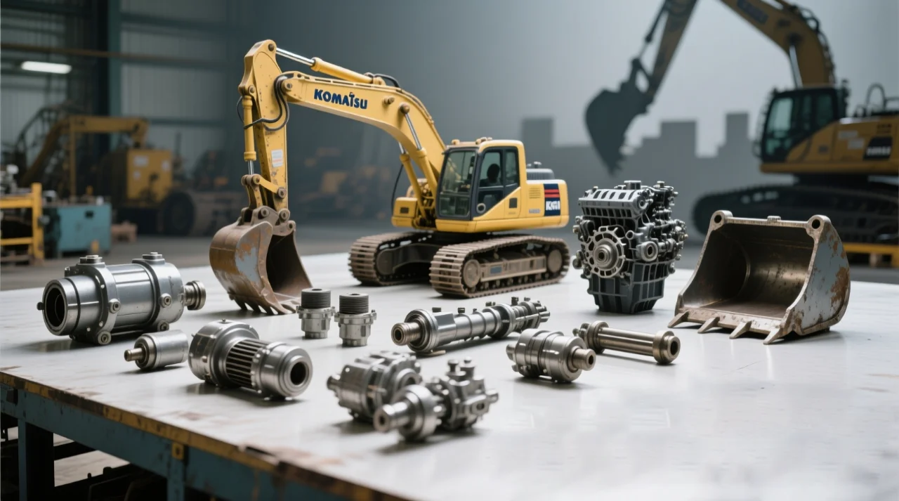 لوازم یدکی بیل کوماتسو