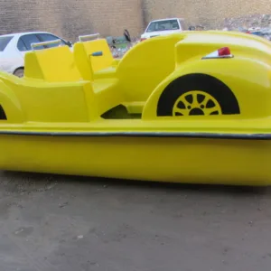تولید قایق پدالی طرح ماشین فایبرگلاس