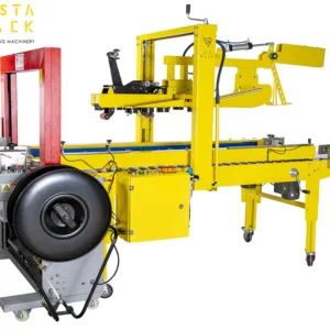 دستگاه چسب زن و تسمه‌کش اتوماتیک ویستاپک